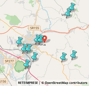 Mappa Via Colle, 03100 Frosinone FR, Italia (4.61455)
