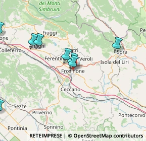 Mappa Via Tagliamento, 03100 Frosinone FR, Italia (28.68167)
