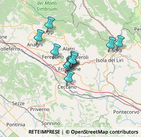 Mappa Viale Roma, 03100 Frosinone FR, Italia (9.70182)