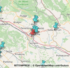 Mappa Viale Roma, 03100 Frosinone FR, Italia (21.33)