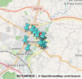 Mappa Viale Roma, 03100 Frosinone FR, Italia (1)