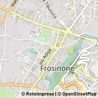 지도 Frosinone