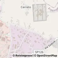 Karte Frosinone