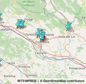 Mappa Via della Forma, 03100 Frosinone FR, Italia (29.0525)