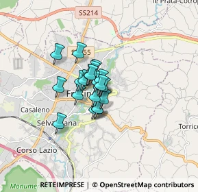 Mappa Via della Forma, 03100 Frosinone FR, Italia (0.9175)