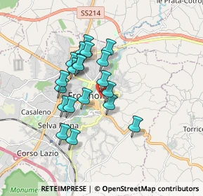 Mappa Via della Forma, 03100 Frosinone FR, Italia (1.4935)