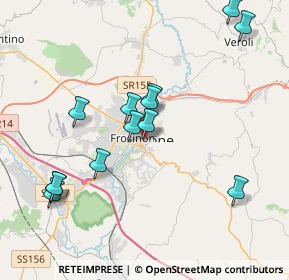 Mappa Via della Forma, 03100 Frosinone FR, Italia (4.21154)