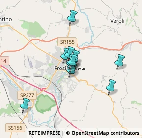 Mappa Via della Forma, 03100 Frosinone FR, Italia (2.53273)