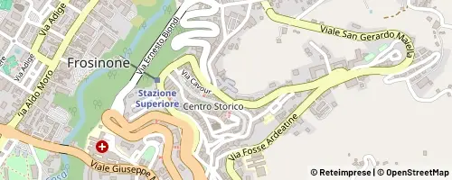 Mappa Frosinone