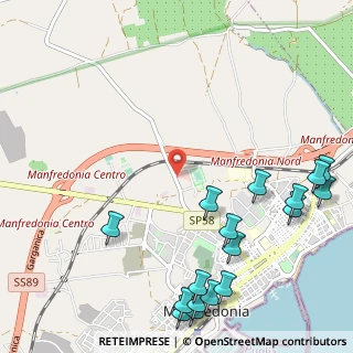 Mappa Via Luigi Allegato, 71040 Manfredonia FG, Italia (1.59588)