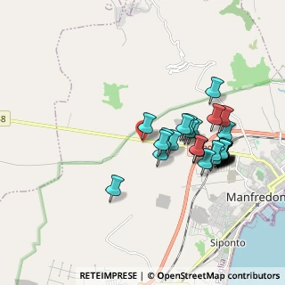 Mappa S.p. 58 Km. 4 - Contrada Garzia, 71040 Manfredonia FG, Italia (1.93571)