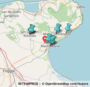 Mappa S.p. 58 Km. 4 - Contrada Garzia, 71040 Manfredonia FG, Italia (9.61818)