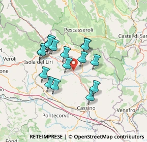 Mappa Via Sode, 03042 Atina FR, Italia (12.00294)