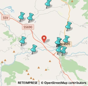 Mappa Via Sode, 03042 Atina FR, Italia (4.13636)