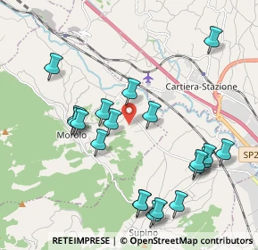 Mappa Via della Selva, 03017 Morolo FR, Italia (2.322)