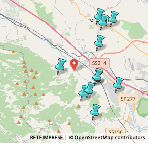 Mappa Via della Selva, 03017 Morolo FR, Italia (4.20636)