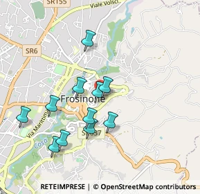 Mappa SS 6, 03100 Frosinone FR (0.91364)