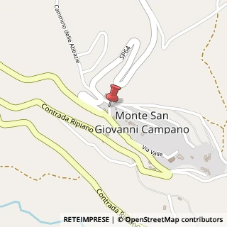 Mappa Via pozzo s. paolo 23, 03025 Monte San Giovanni Campano, Frosinone (Lazio)