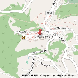 Mappa Piazza Santa Maria,  4, 00053 Arpino, Frosinone (Lazio)