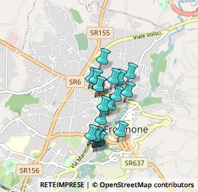Mappa Via Marcello Mastroianni, 03100 Frosinone FR, Italia (0.6355)
