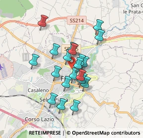 Mappa Via Marcello Mastroianni, 03100 Frosinone FR, Italia (1.4465)