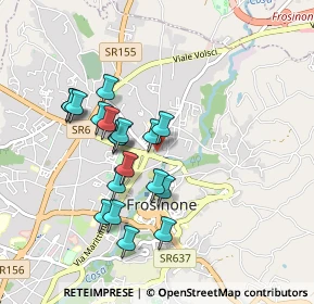 Mappa Via Ponte della Fontana, 03100 Frosinone FR, Italia (0.85842)