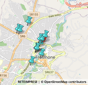 Mappa Via Ponte della Fontana, 03100 Frosinone FR, Italia (0.7)