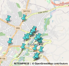 Mappa Via Ponte della Fontana, 03100 Frosinone FR, Italia (0.96158)