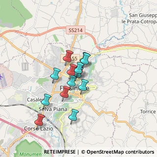 Mappa Piazzale G. de Matthaeis, 03100 Frosinone FR, Italia (1.34769)