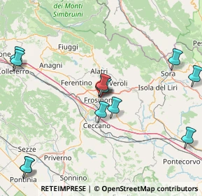 Mappa Piazzale De Matthaeis, 03100 Frosinone FR, Italia (19.80833)