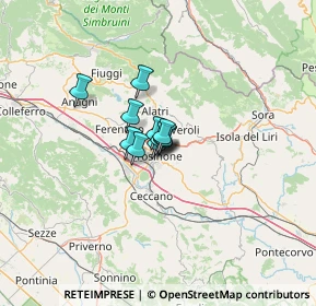 Mappa Piazzale De Matthaeis, 03100 Frosinone FR, Italia (5.27727)