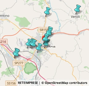 Mappa Piazzale De Matthaeis, 03100 Frosinone FR, Italia (3.07077)