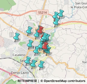 Mappa Piazzale De Matthaeis, 03100 Frosinone FR, Italia (1.4845)