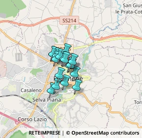 Mappa Piazzale De Matthaeis, 03100 Frosinone FR, Italia (0.95353)