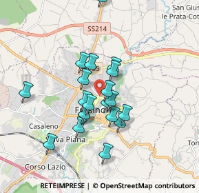 Mappa Piazzale De Matthaeis, 03100 Frosinone FR, Italia (1.5415)