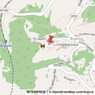 Mappa Via Giacomo D'Arpino, 12, 03033 Arpino, Frosinone (Lazio)