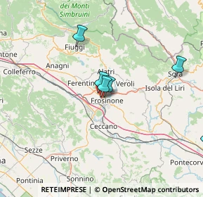 Mappa Via Cavoni, 03100 Frosinone FR, Italia (31.64077)