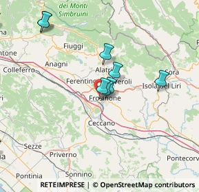 Mappa Via Cavoni, 03100 Frosinone FR, Italia (19.94091)