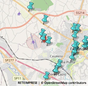 Mappa Via Tumoli, 03100 Frosinone FR, Italia (2.6795)