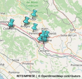 Mappa Via Tumoli, 03100 Frosinone FR, Italia (11.67636)