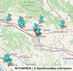 Mappa Via Tumoli, 03100 Frosinone FR, Italia (19.12538)