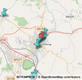 Mappa Via Lago Maggiore, 03100 Frosinone FR, Italia (4.725)