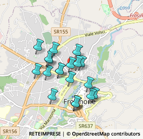 Mappa Via Lago Maggiore, 03100 Frosinone FR, Italia (0.759)