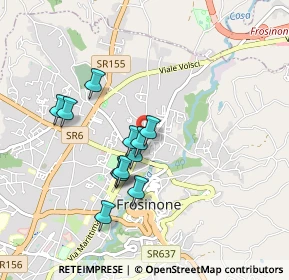 Mappa Via Lago D'Iseo, 03100 Frosinone FR, Italia (0.7925)