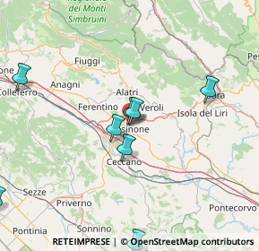 Mappa Via Lago D'Iseo, 03100 Frosinone FR, Italia (32.50706)