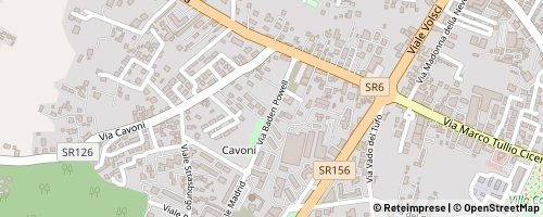 Mappa Frosinone