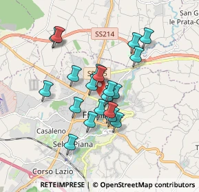 Mappa Via Pescennio Nigro, 03100 Frosinone FR, Italia (1.4845)