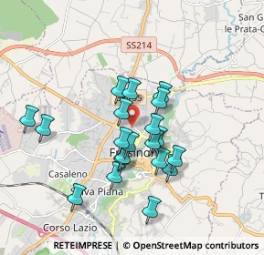 Mappa Via Pescennio Nigro, 03100 Frosinone FR, Italia (1.5995)