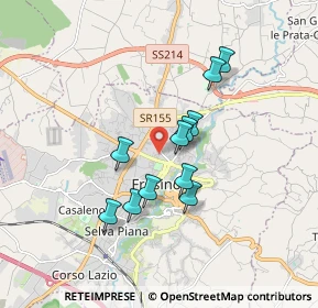 Mappa Via Pescennio Nigro, 03100 Frosinone FR, Italia (1.48182)