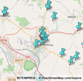 Mappa Via Pescennio Nigro, 03100 Frosinone FR, Italia (5.49)